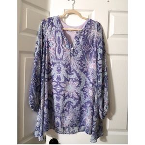 Dress (purple paisley)